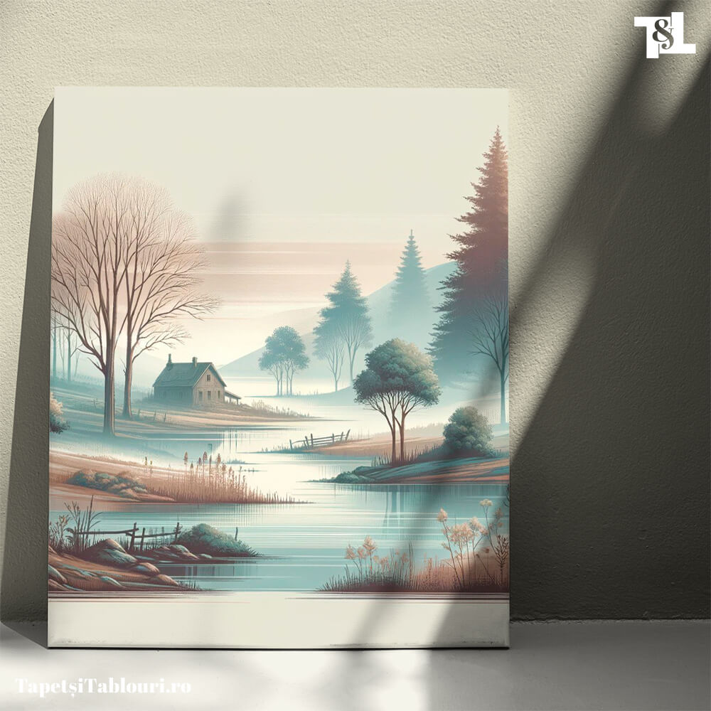 Tablou Canvas Amintiri din Tărâmul Asfințitului