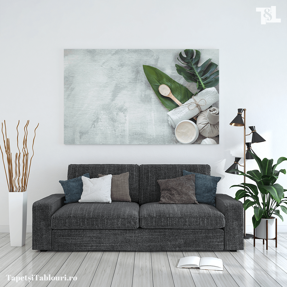 Tablou Canvas Spa Zen: Armonia Naturii