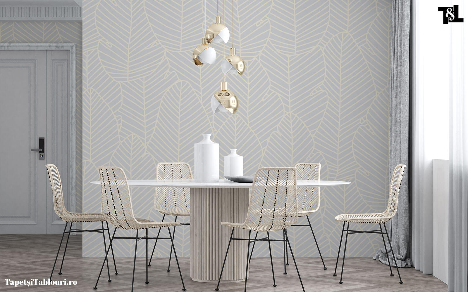 Tapet Bucătărie / Dining - Art Deco 1Tapet Bucătărie / Dining - Art Deco 1