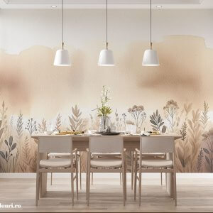 Tapet Bucătărie / Dining - Plante 1
