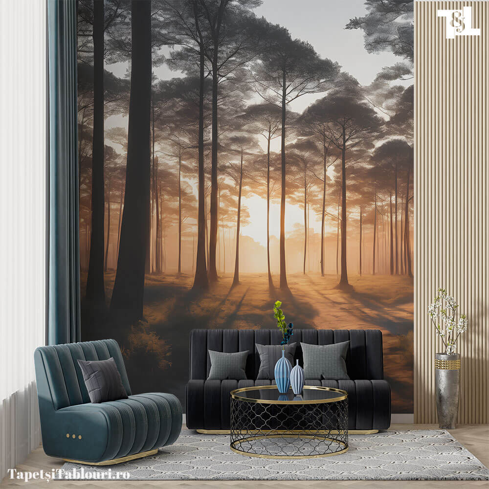 Tapet Living Padure Insorita