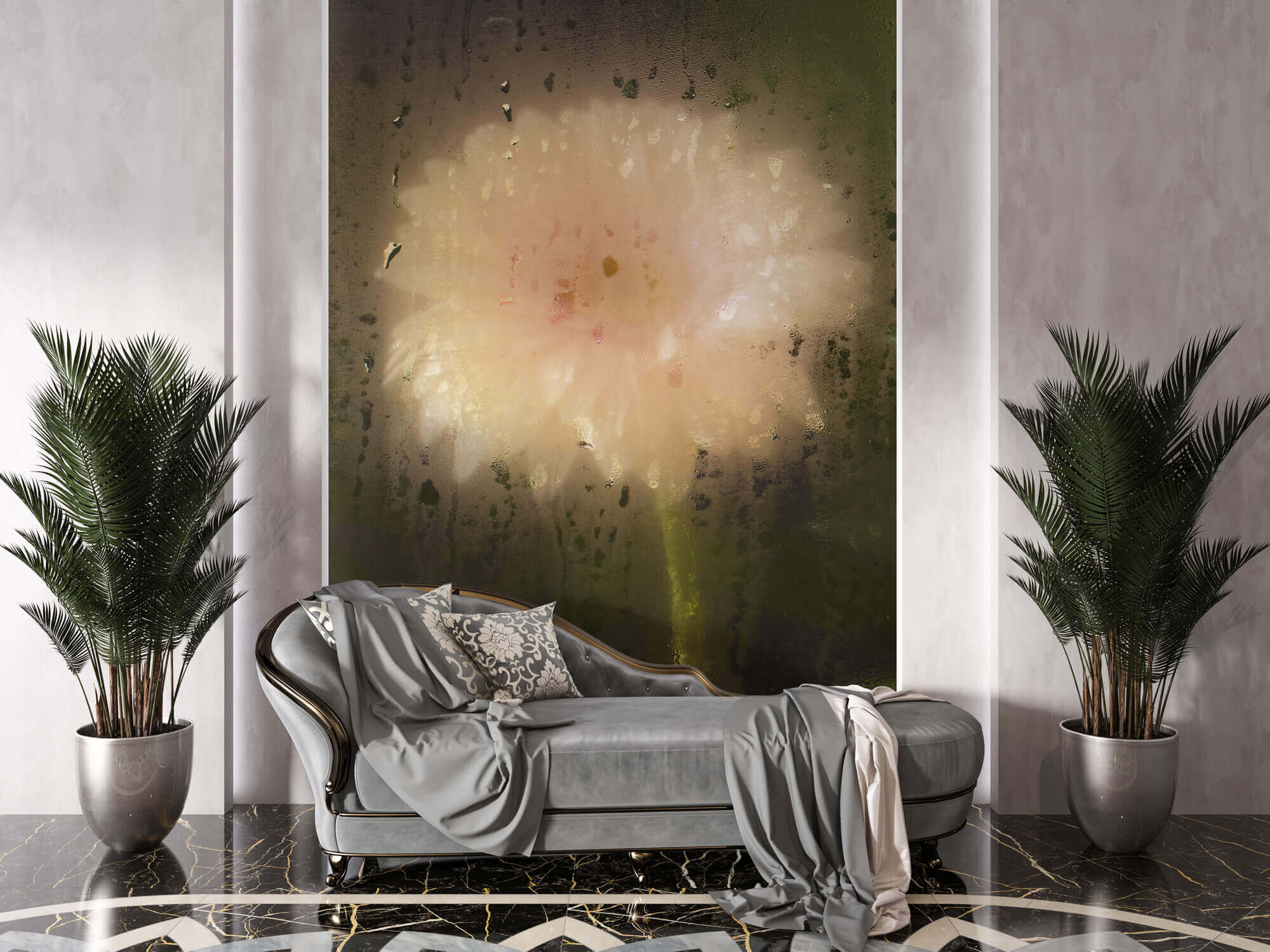 Tapet-Floare-Ud-Verde