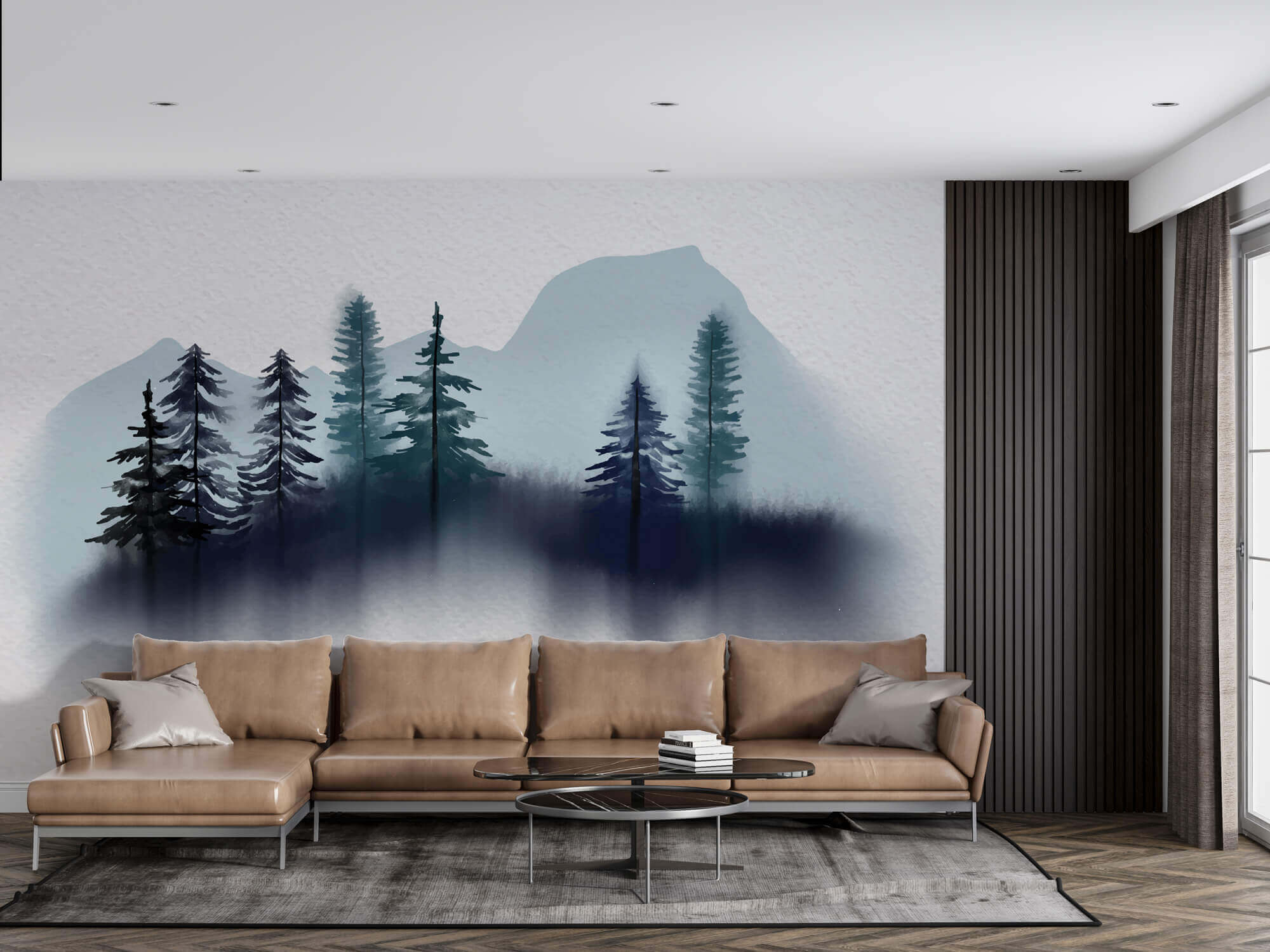 Tapet-Watercolor-Living-Natura